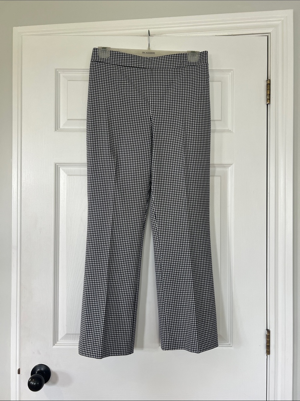 Rachel Zoe Black and White Houndstooth Pants